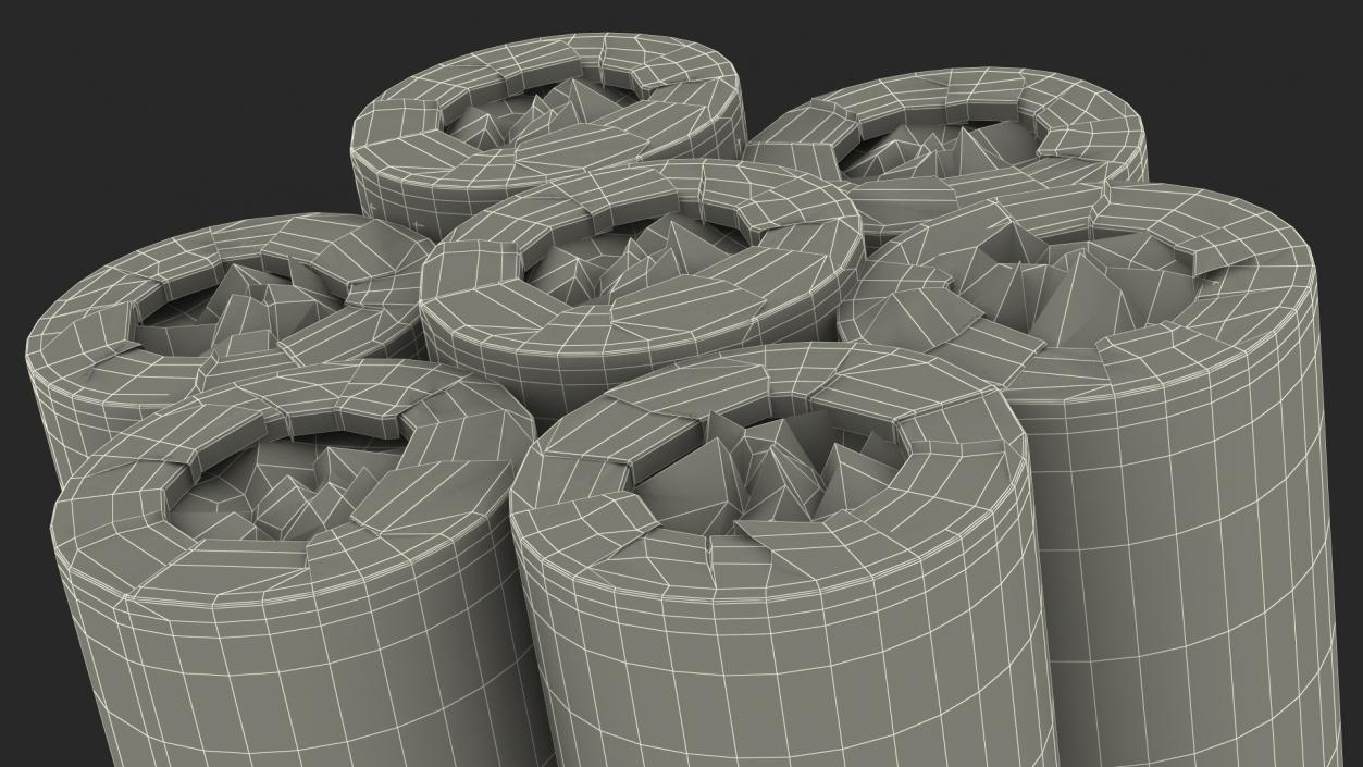 Dynamite Pack Dirty 3D model