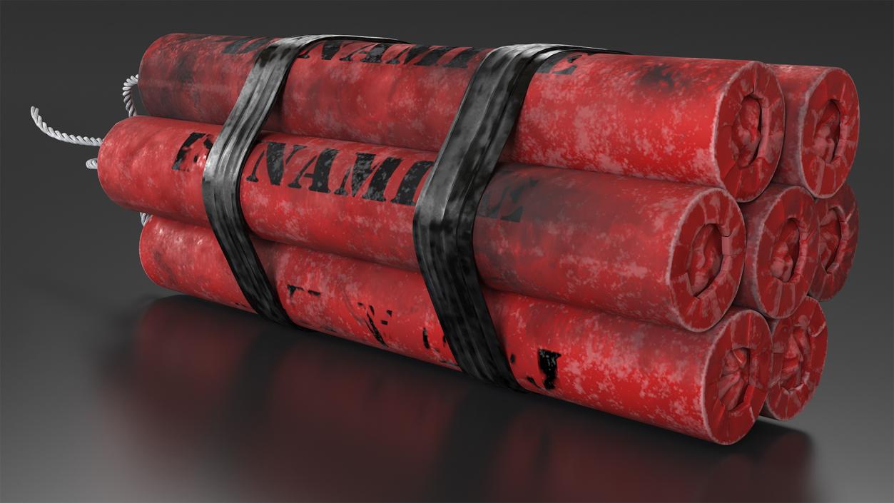 Dynamite Pack Dirty 3D model