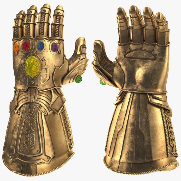 3D Infinity Gauntlet Rigged for Cinema 4D model