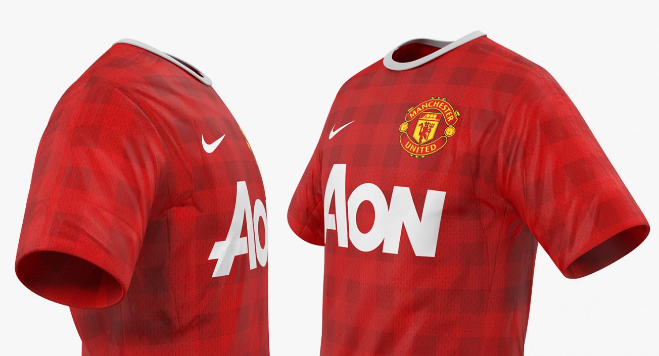 3D Soccer Uniform United