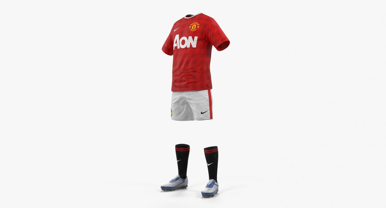 3D Soccer Uniform United