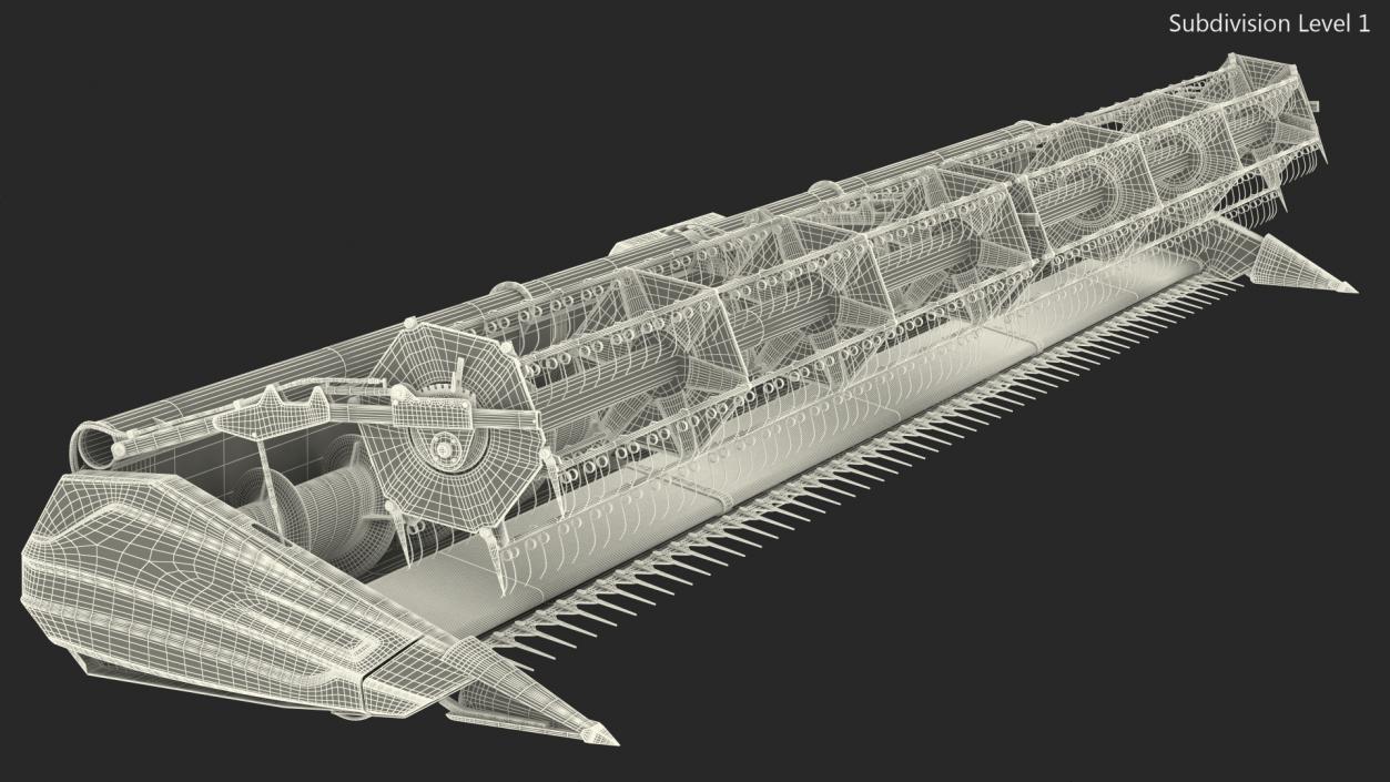 3D Massey Ferguson Ideal Header model