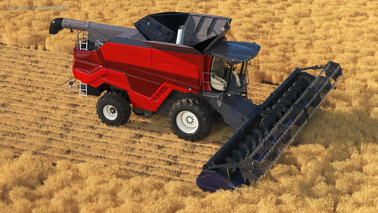 3D Massey Ferguson Ideal Header model