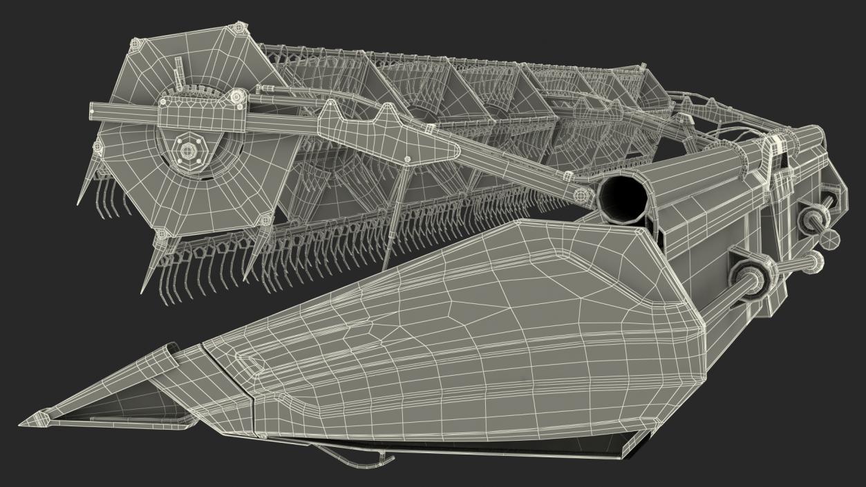 3D Massey Ferguson Ideal Header model