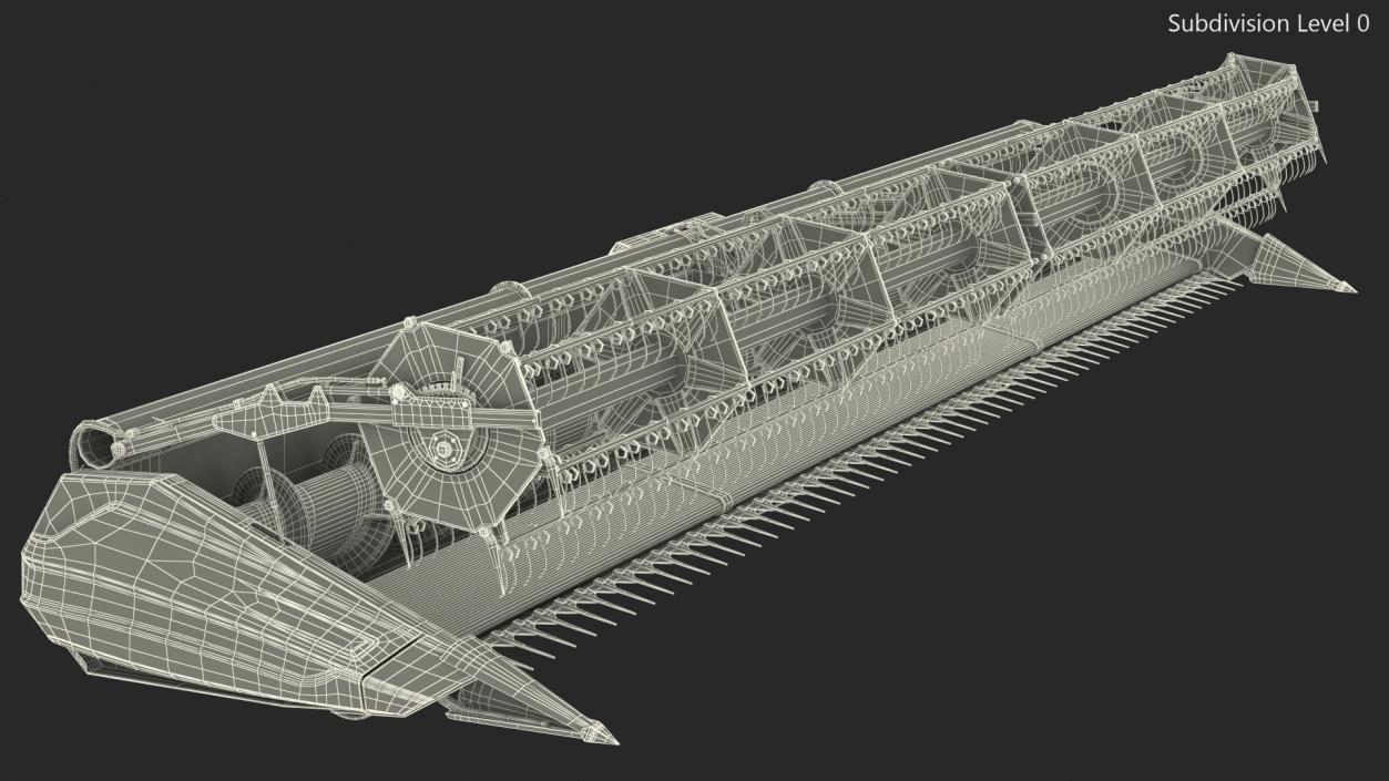 3D Massey Ferguson Ideal Header model