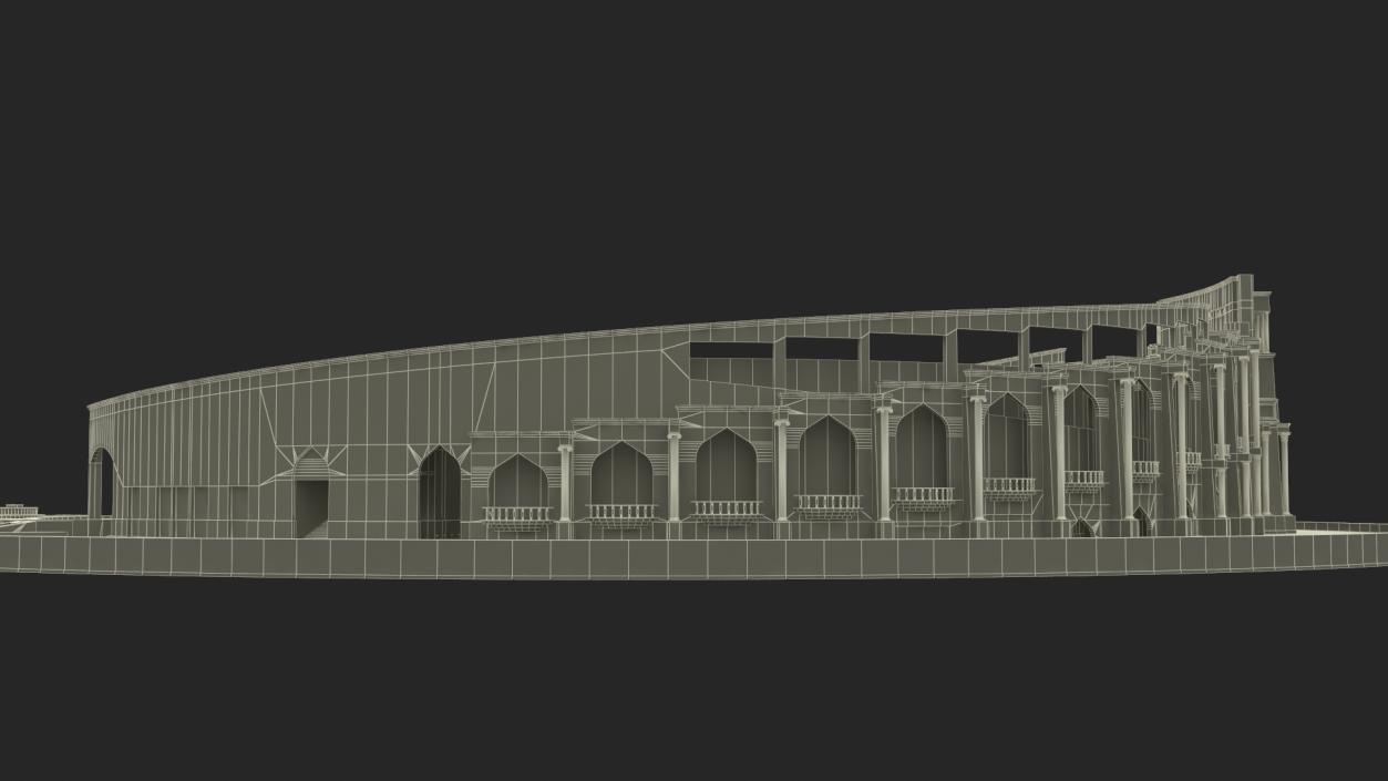 Katara Amphitheater 3D model