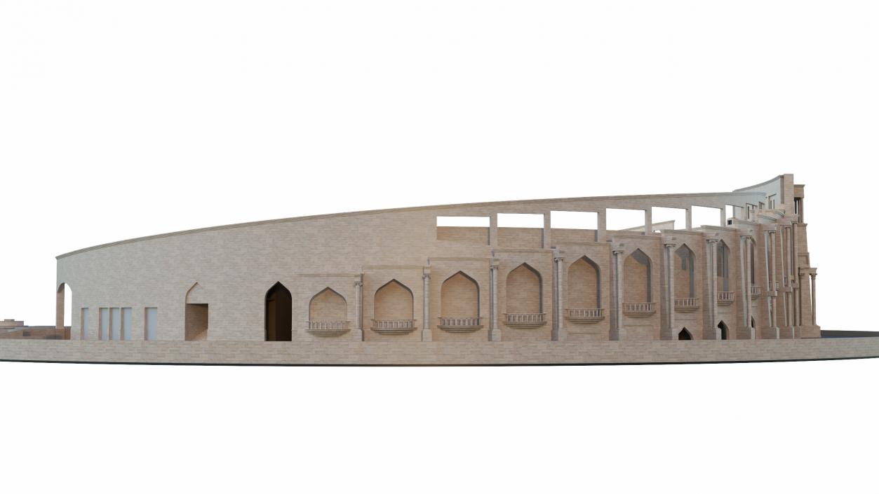 Katara Amphitheater 3D model