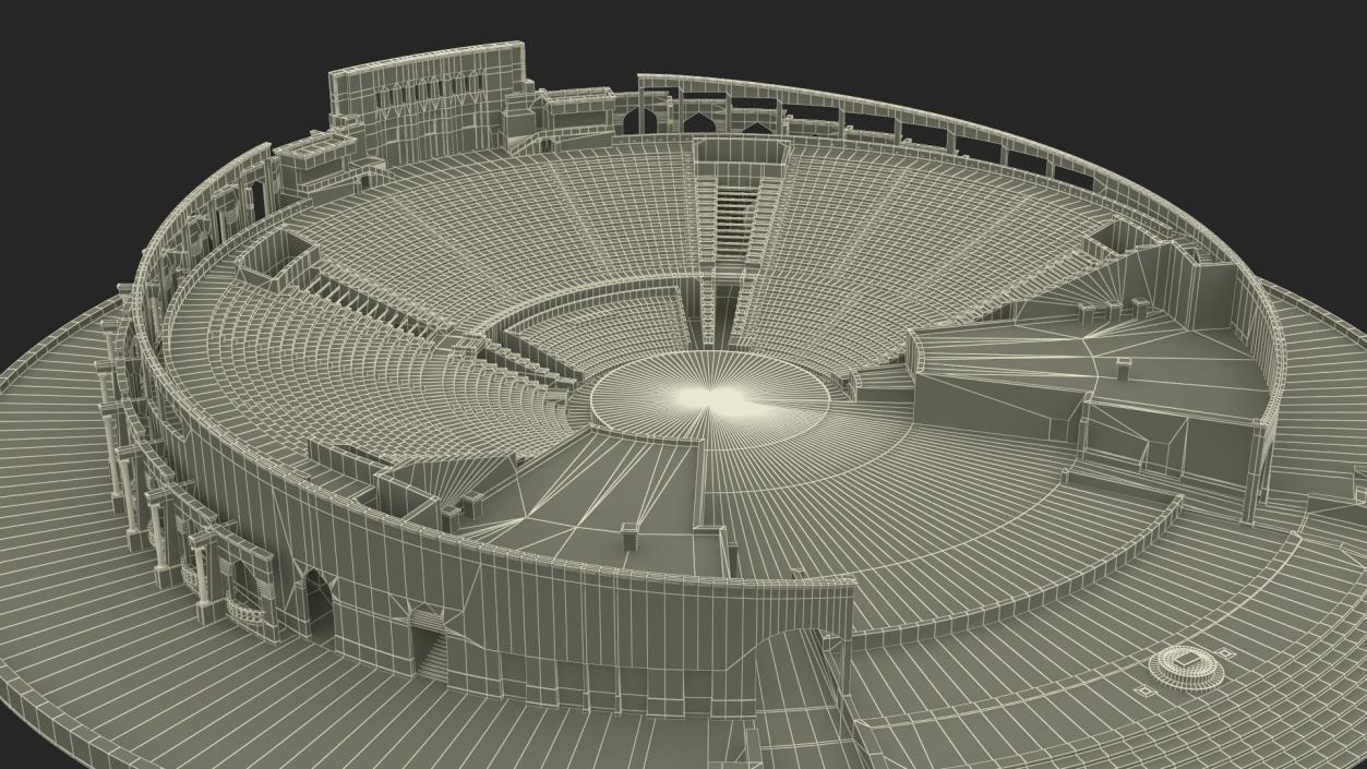 Katara Amphitheater 3D model