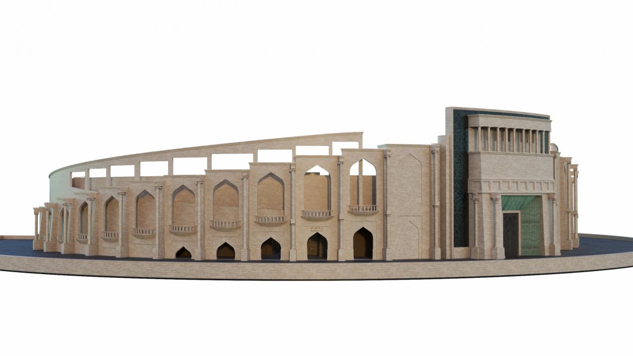 Katara Amphitheater 3D model