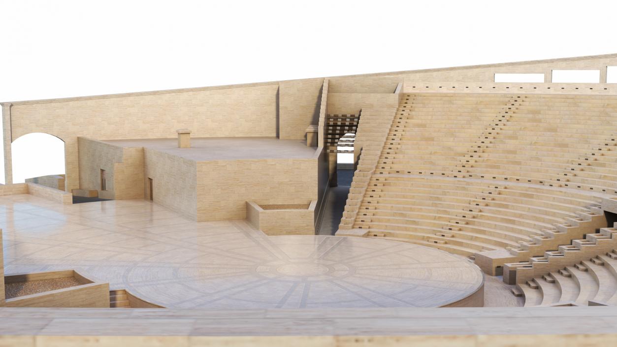 Katara Amphitheater 3D model