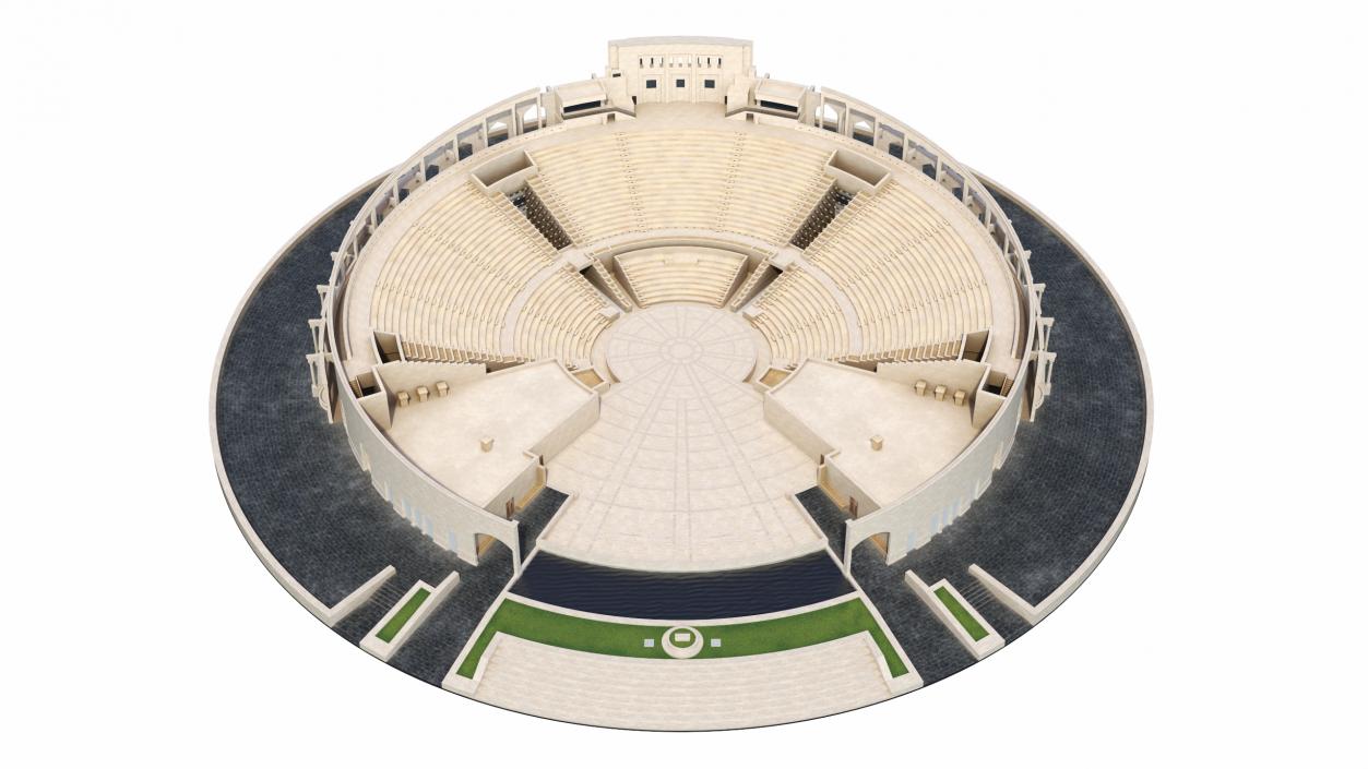 Katara Amphitheater 3D model