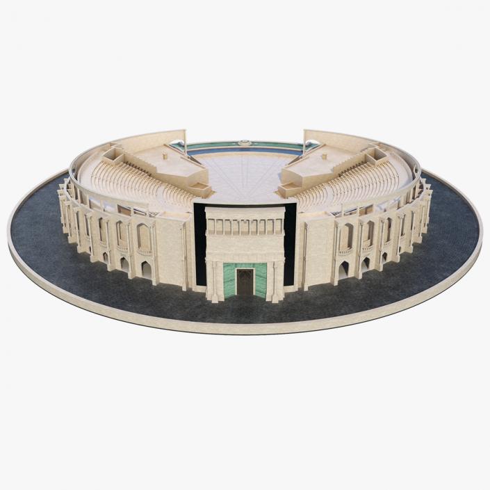 Katara Amphitheater 3D model