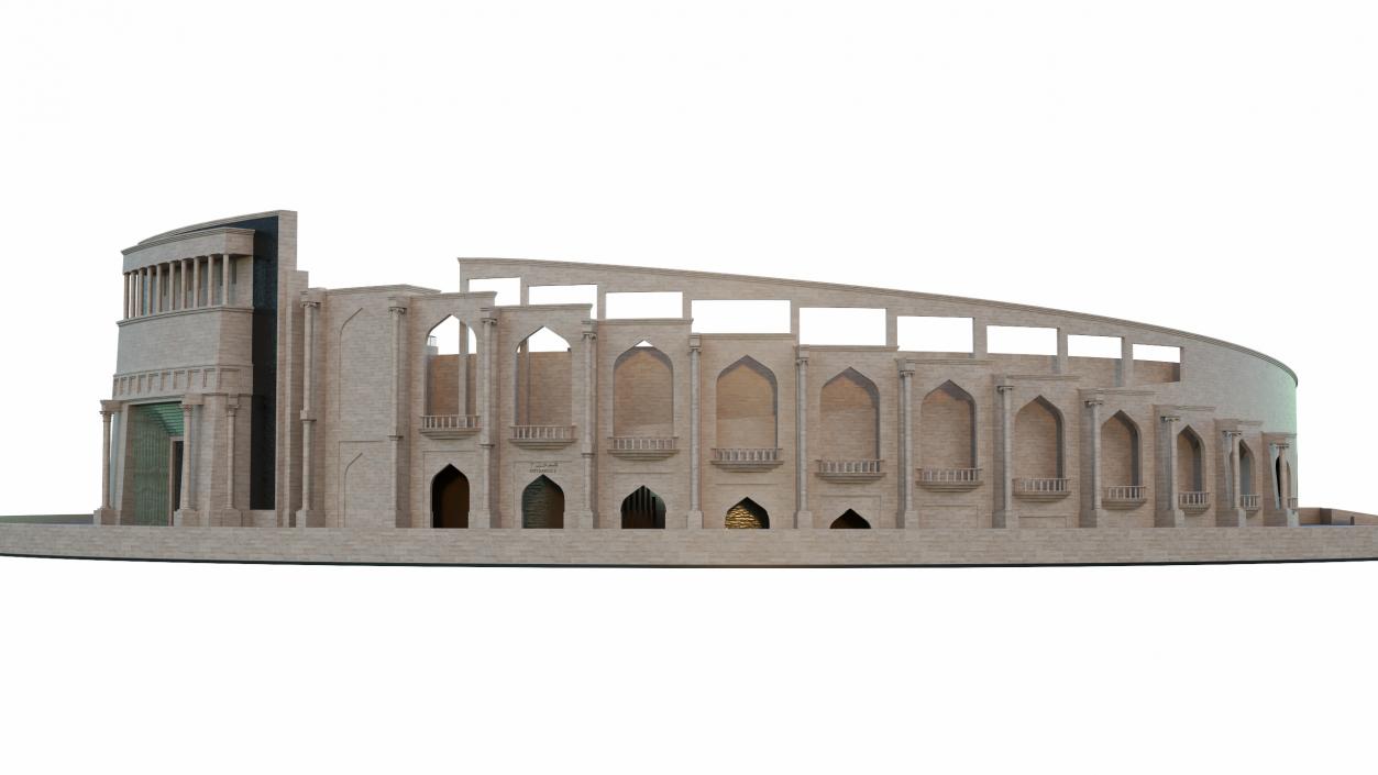 Katara Amphitheater 3D model