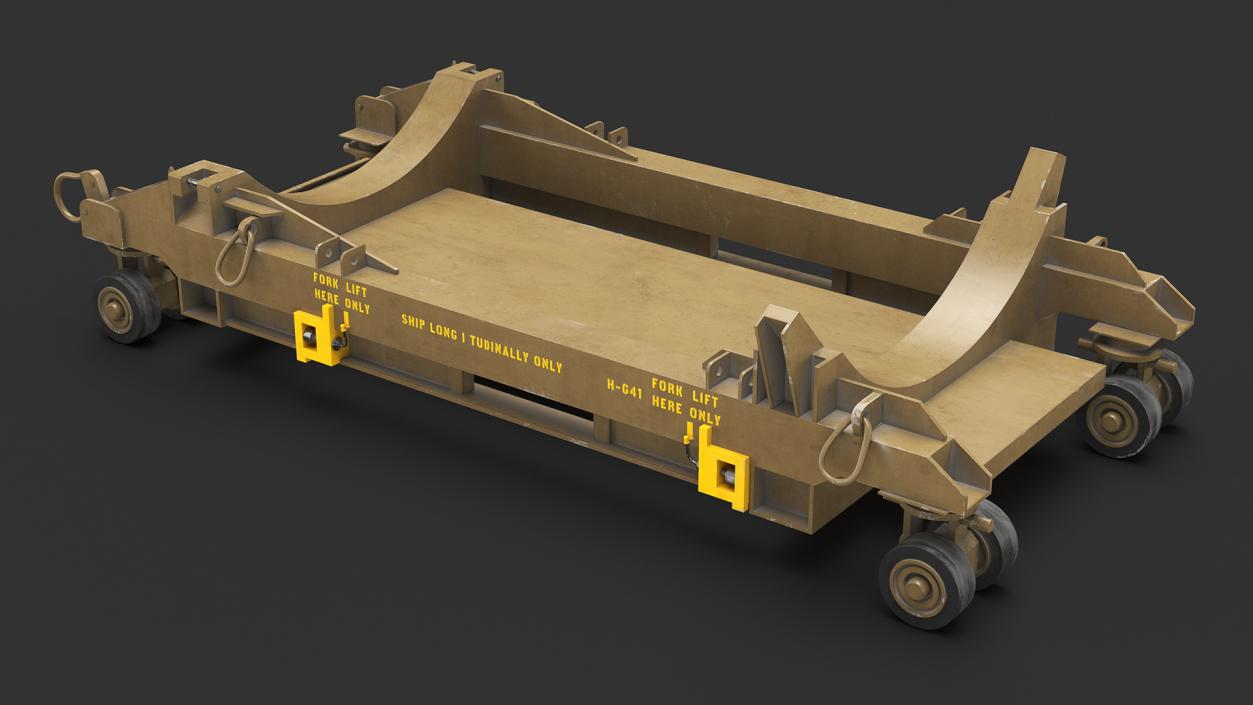 Bomb Cart 3D model