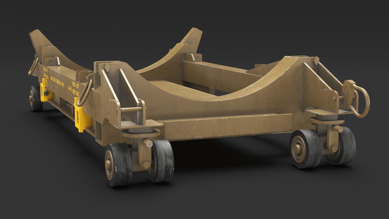 Bomb Cart 3D model