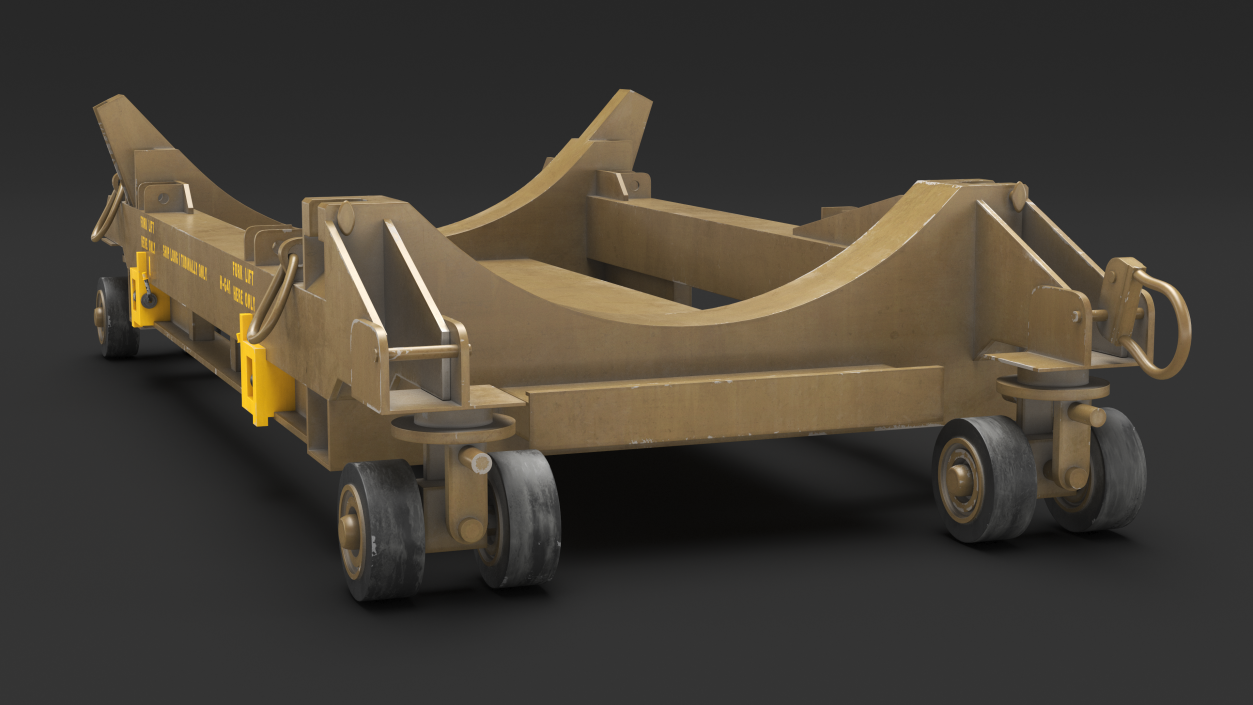 Bomb Cart 3D model