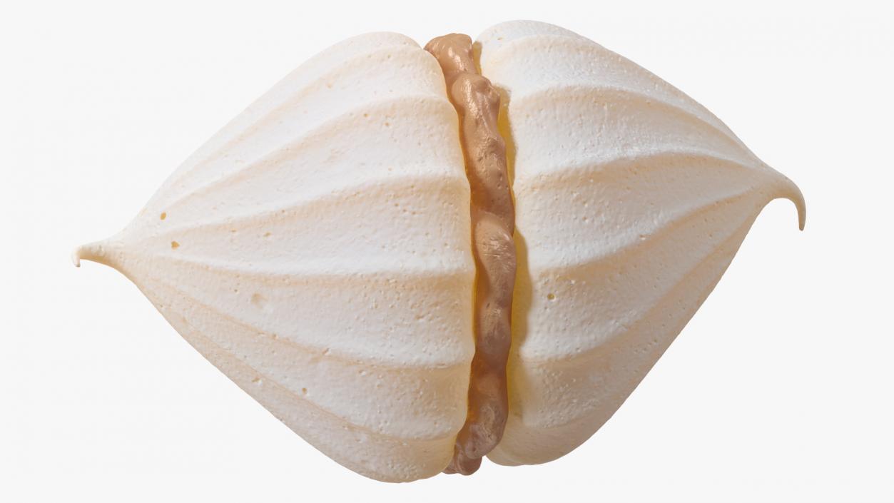 3D Meringue with Caramel Filling 2