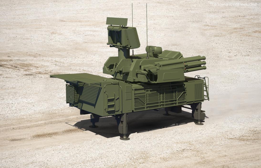 3D model Air Defence System Pantsir S1 SA-22 Greyhound