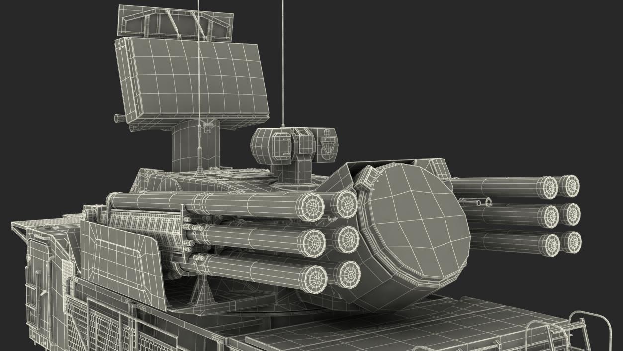 3D model Air Defence System Pantsir S1 SA-22 Greyhound