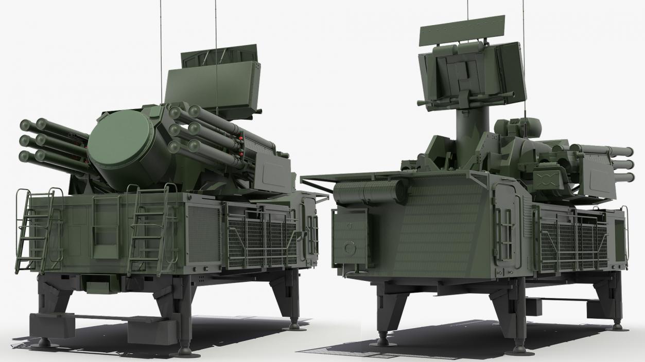 3D model Air Defence System Pantsir S1 SA-22 Greyhound