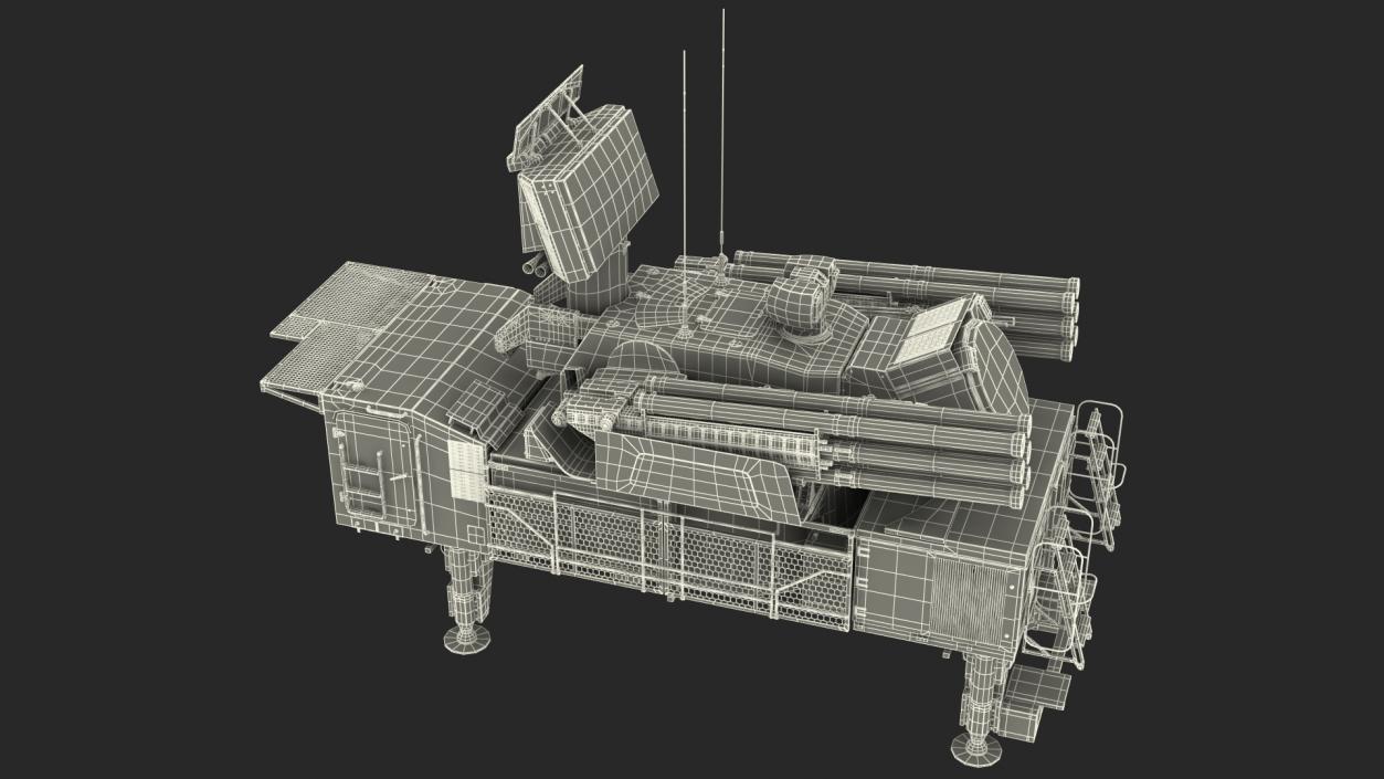 3D model Air Defence System Pantsir S1 SA-22 Greyhound