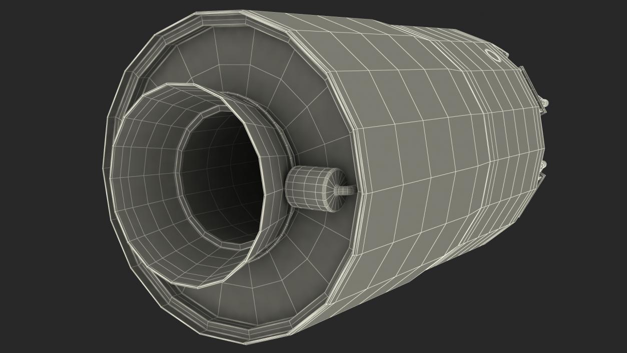 3D Trident II Ballistic Missile Warhead