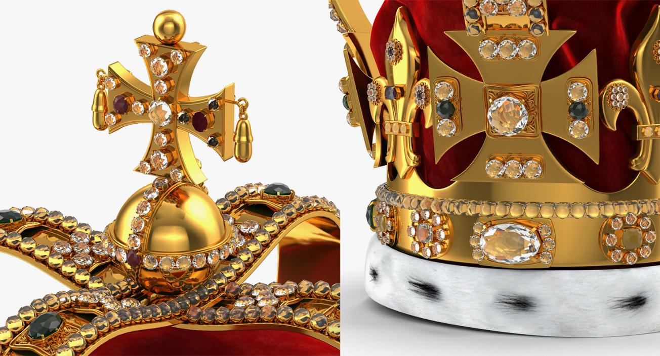 Crowns Collection 2 3D model