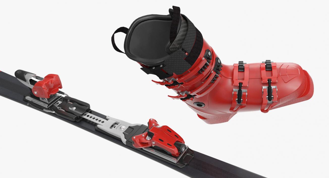 3D Full Skier Equipment Generic model