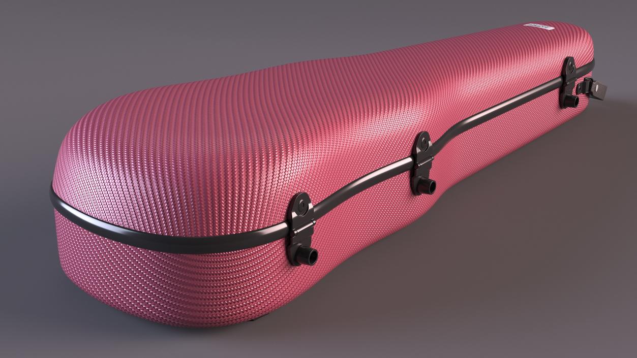 3D Shockproof Violin Case Gewa Pure Red Closed model