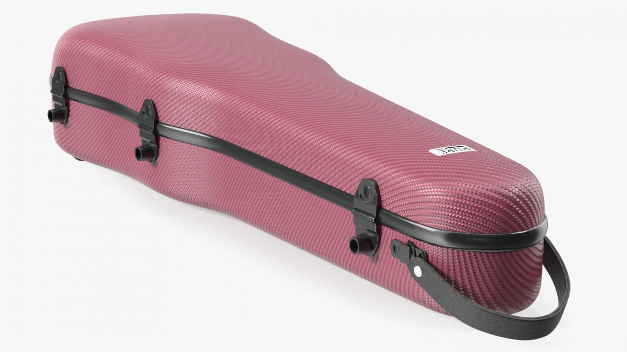 3D Shockproof Violin Case Gewa Pure Red Closed model