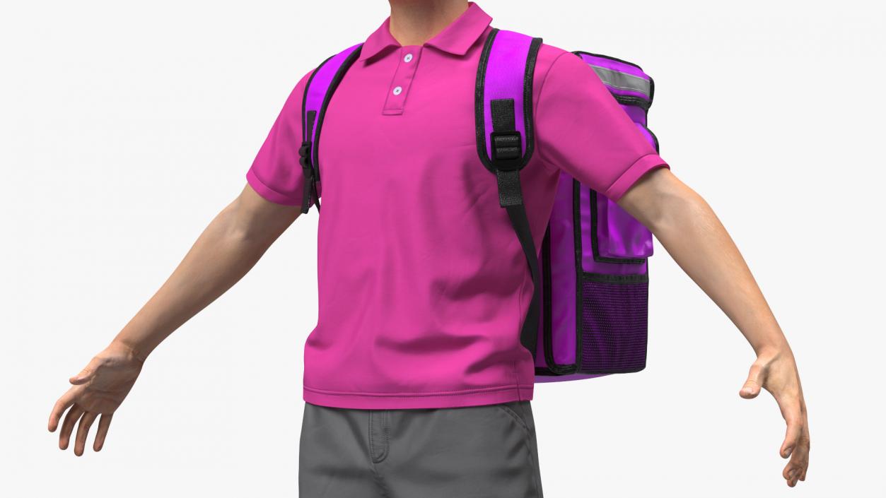 3D model Rigged Delivery Men Collection