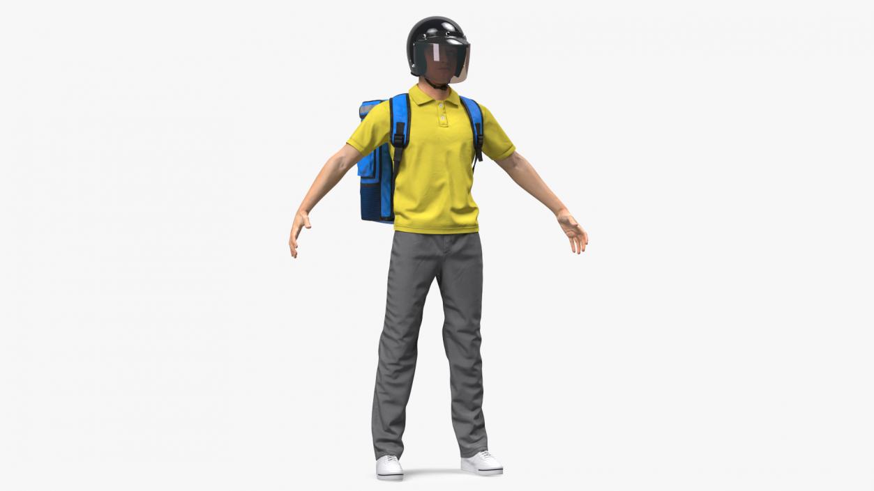 3D model Rigged Delivery Men Collection