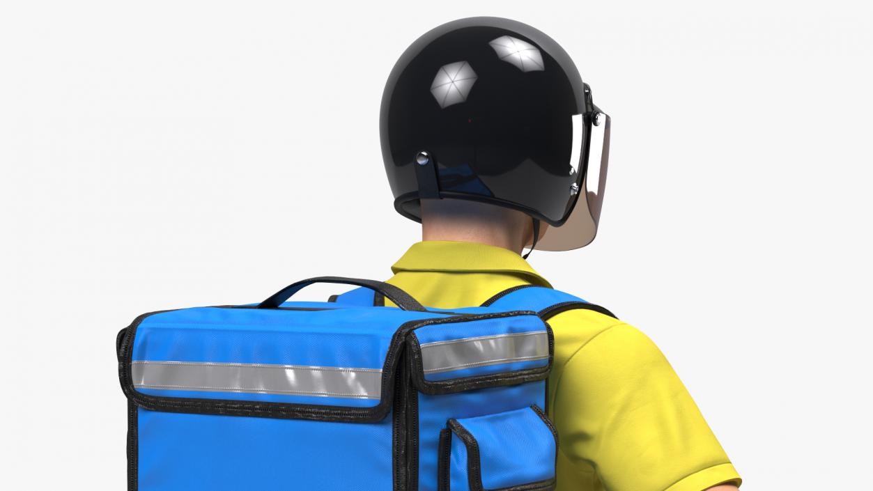 3D model Rigged Delivery Men Collection