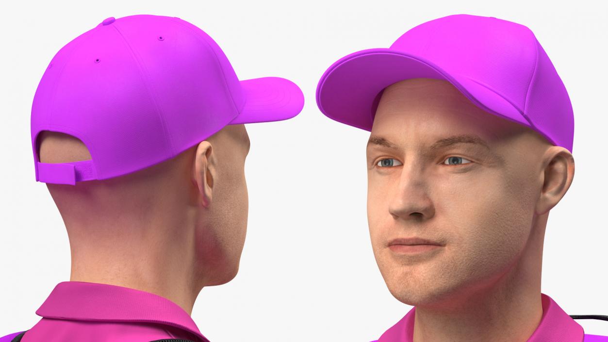 3D model Rigged Delivery Men Collection