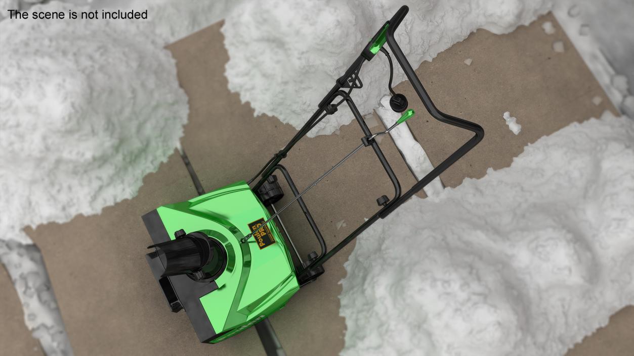 Snow Thrower Poulan 3D model