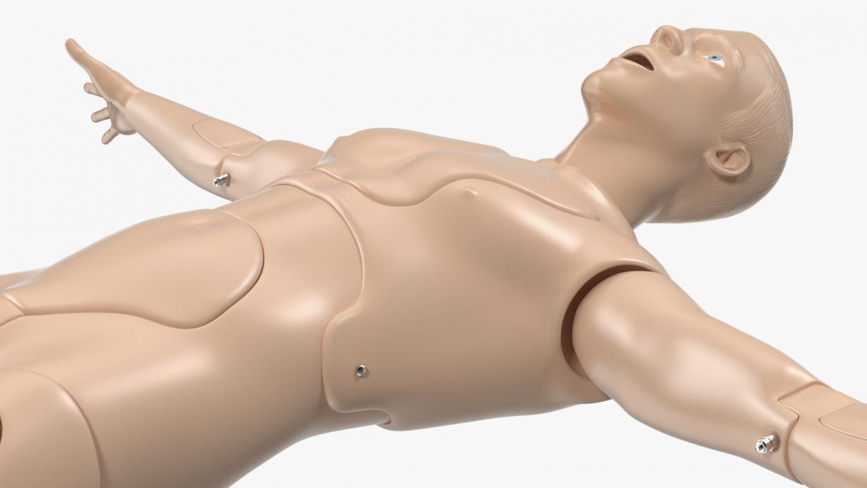 3D First Aid Training Manikin T-Pose model