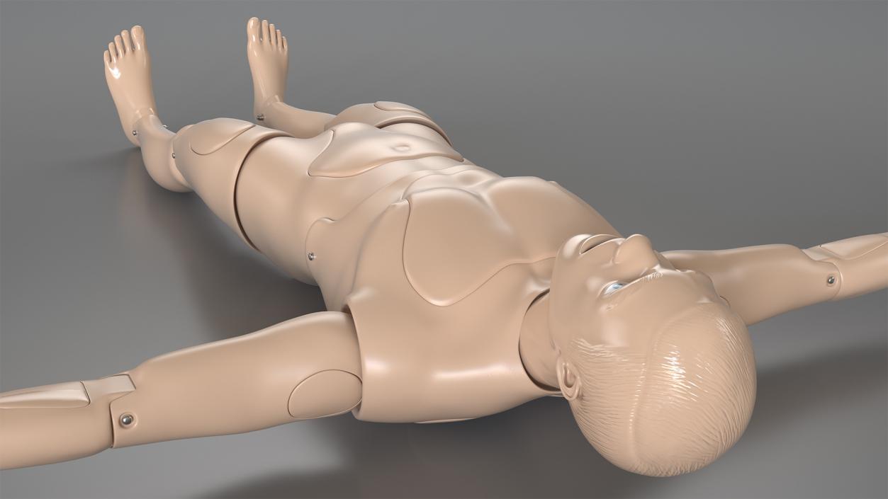 3D First Aid Training Manikin T-Pose model