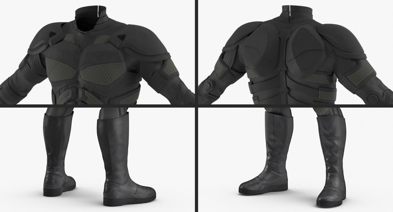 3D Futuristic Soldier Uniform