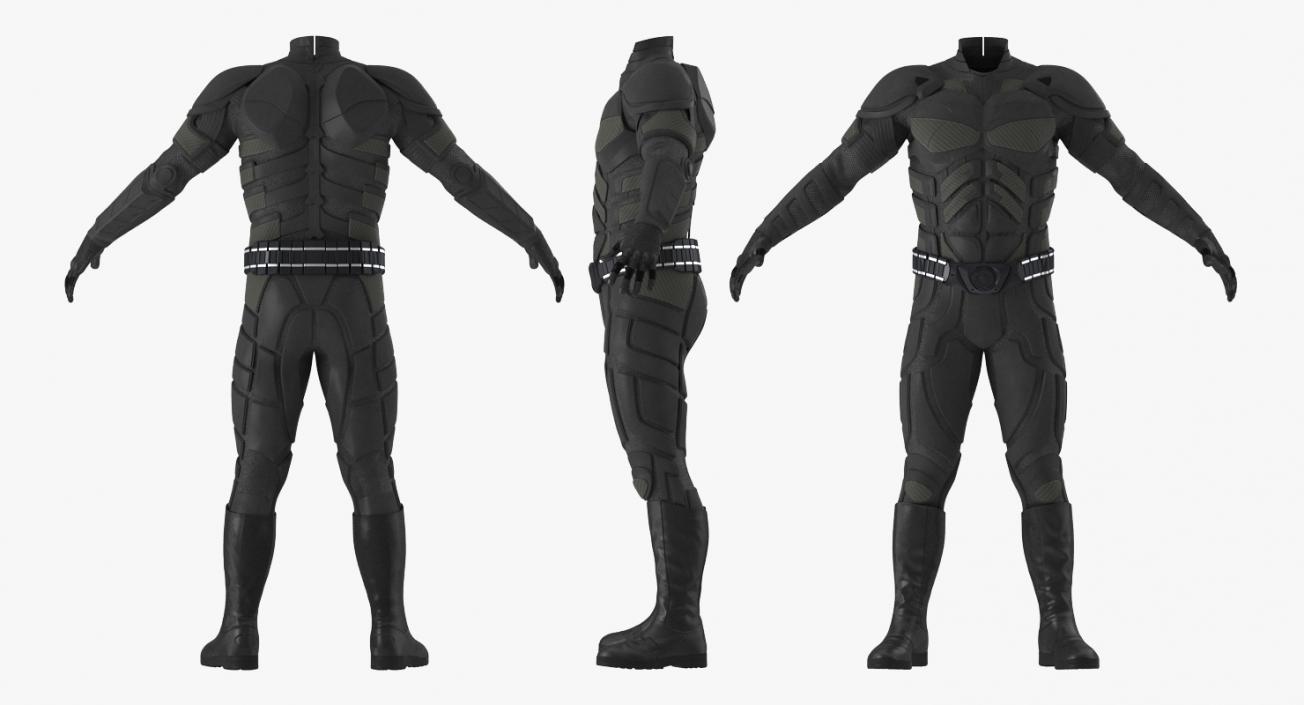 3D Futuristic Soldier Uniform