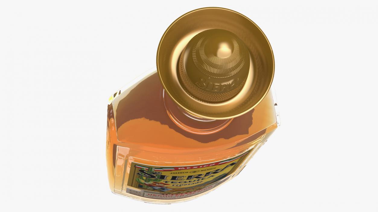 3D Sierra Tequila Reposado model