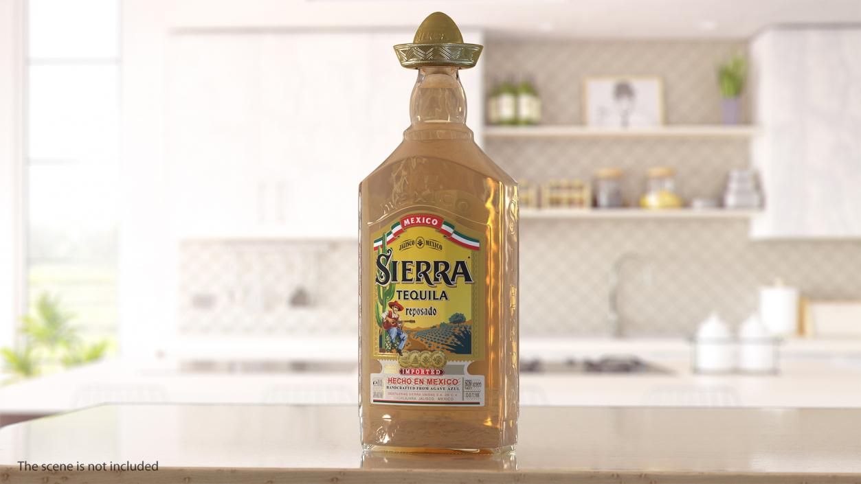 3D Sierra Tequila Reposado model