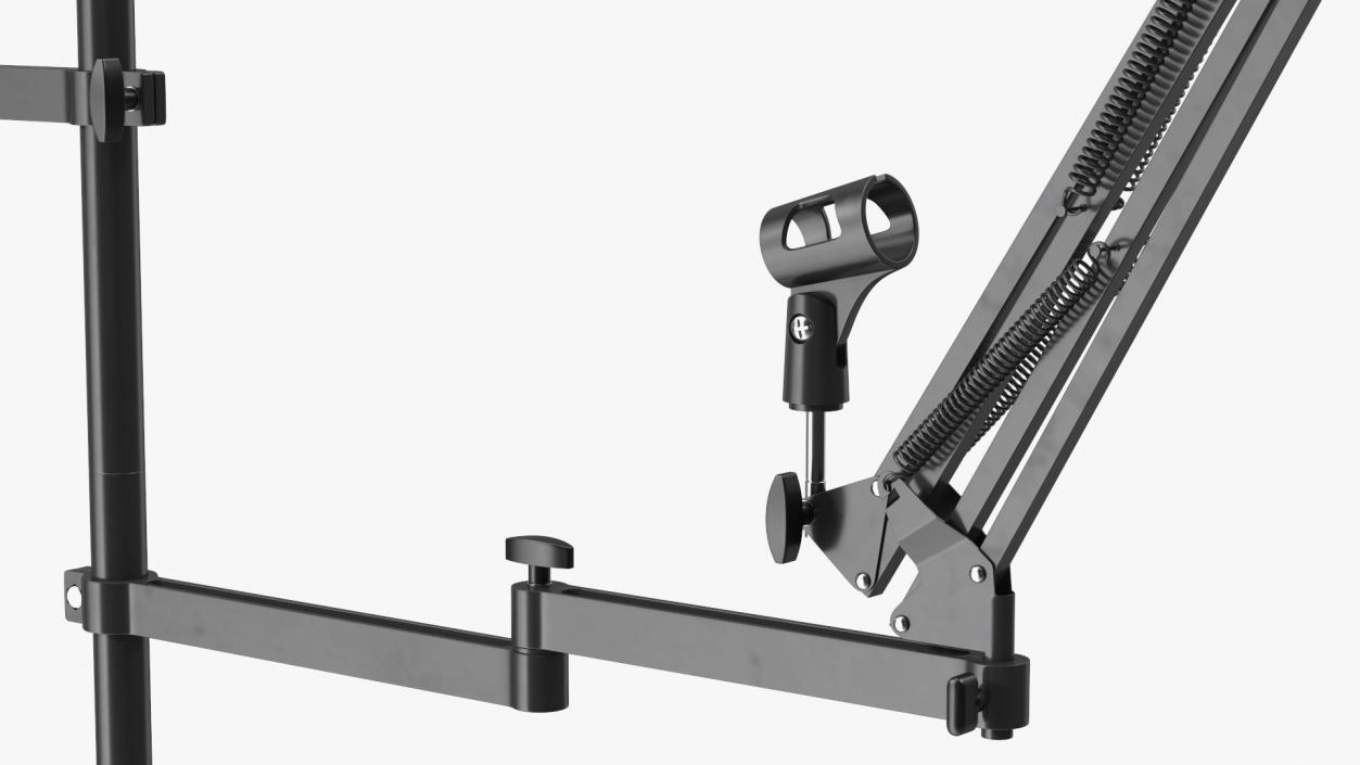 Multifunction Boom Arm Desk Mount Stand 3D model