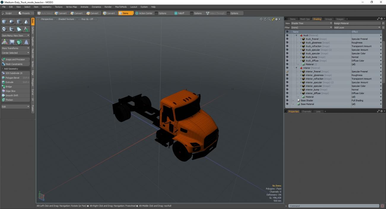 Medium-Duty Truck 3D