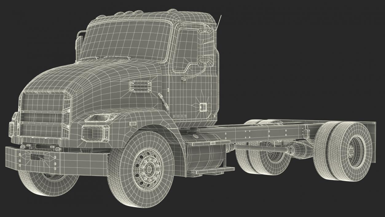 Medium-Duty Truck 3D