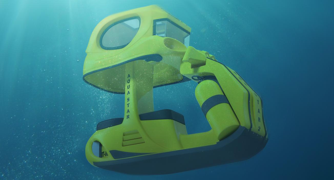 Underwater Scooter Aquastar 3D