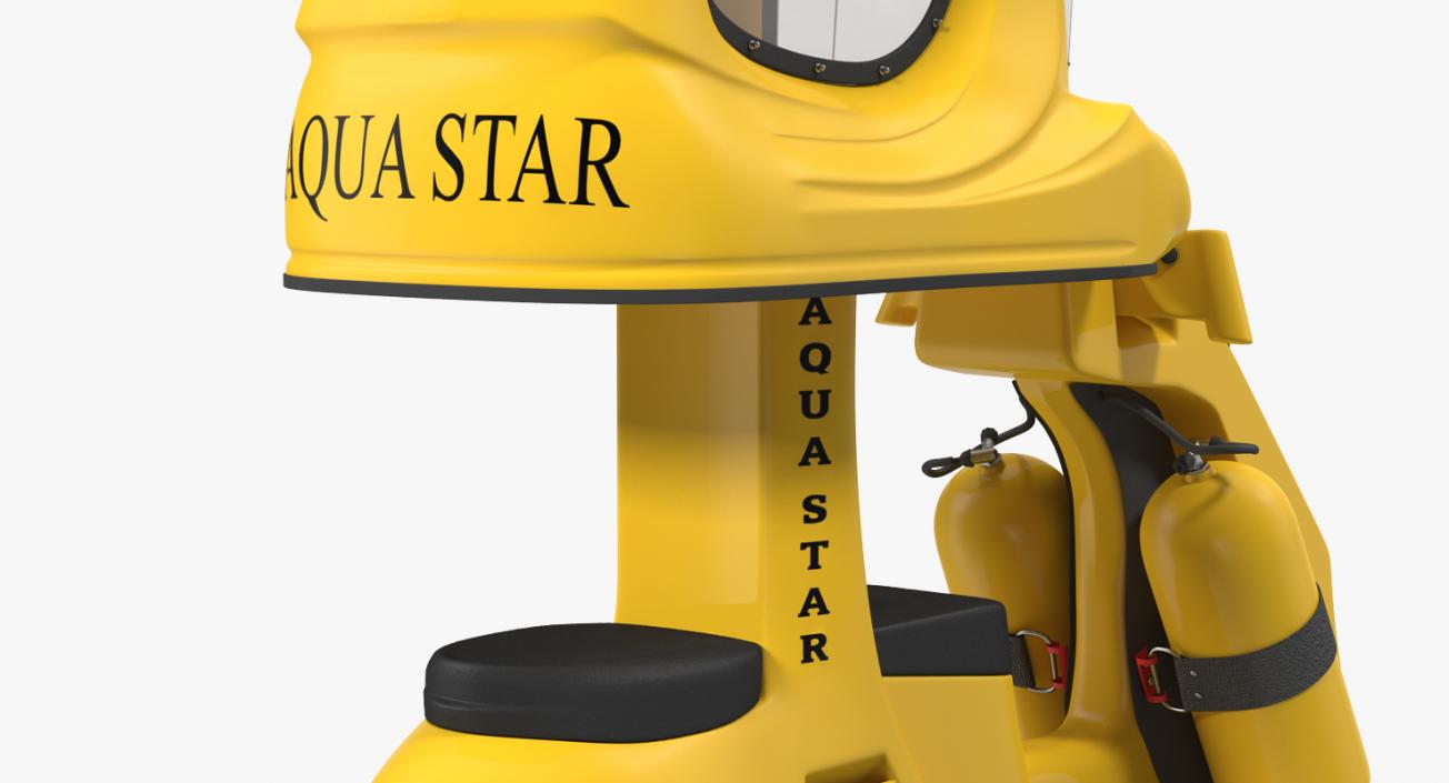 Underwater Scooter Aquastar 3D