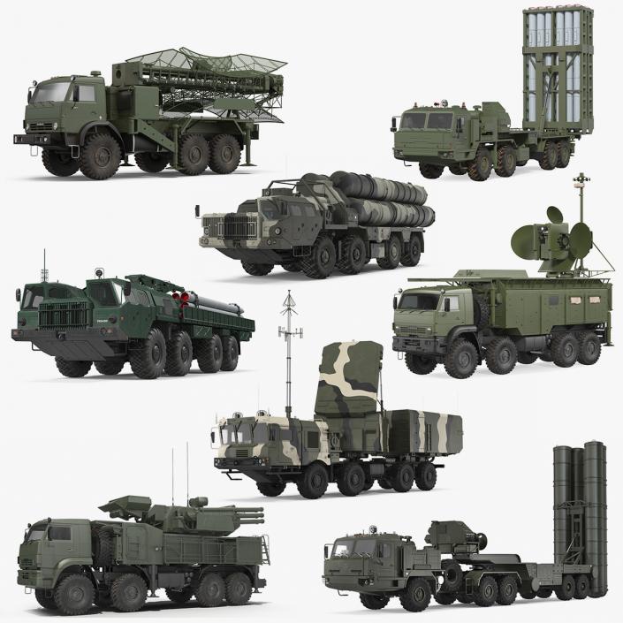 3D Russian Missile Systems Collection 5