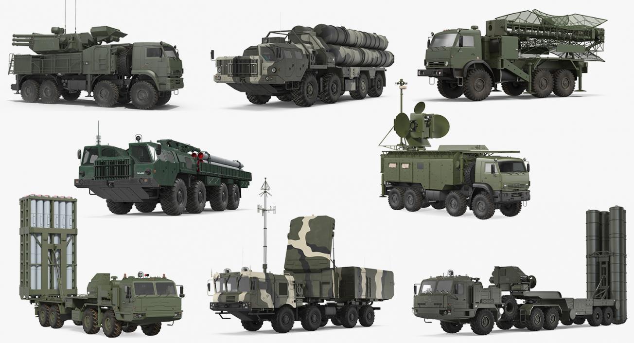 3D Russian Missile Systems Collection 5