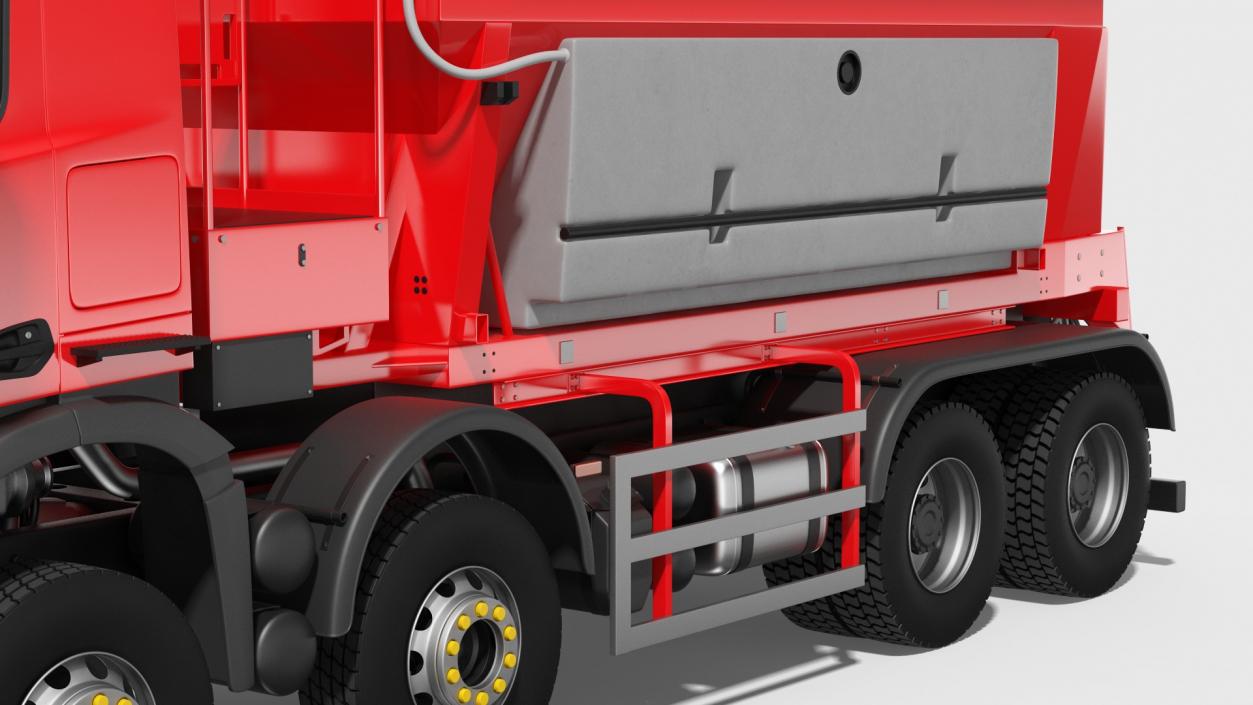 Gritter Truck Simple Interior 3D model