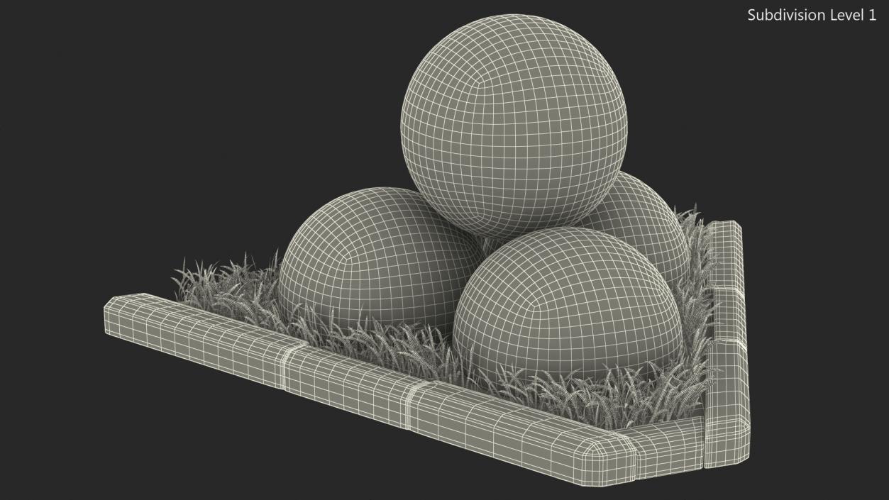 3D model Old Canon Cores